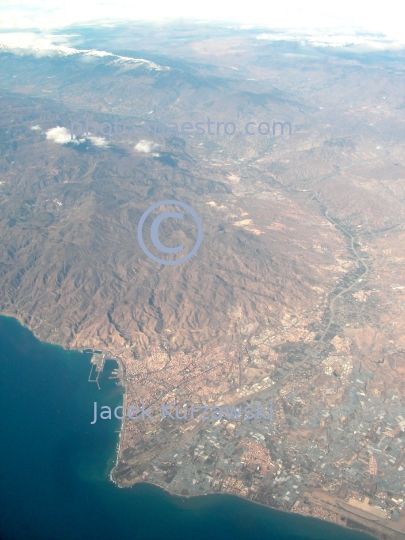 Spain,aerial view,panoramical view,aerial image,Coast of Spain,Andalusia