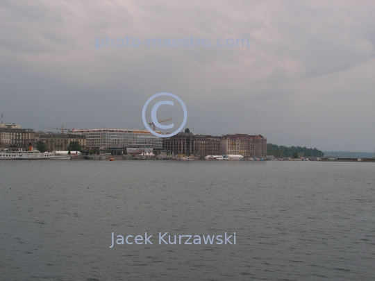 Switzerland,Geneve,city center,architecture,buildings,lake,Leman,Lake of Geneve