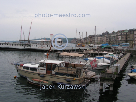 Switzerland,Geneve,city center,architecture,buildings,lake,Leman,Lake of Geneve