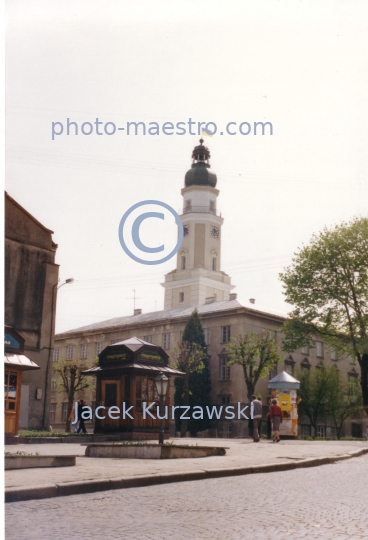 Ukraine-Drohobytch-City hall-Sqare