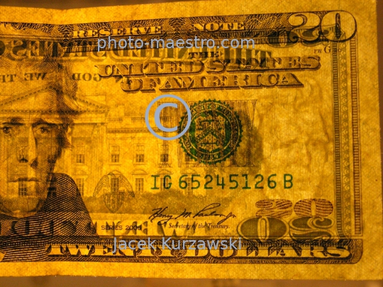 USA,usd,note,20usd,strip,security,watermark